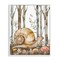 Stupell Industries Woodland Snail Nature Framed Giclee Wall Art Design by LSR Design Studio